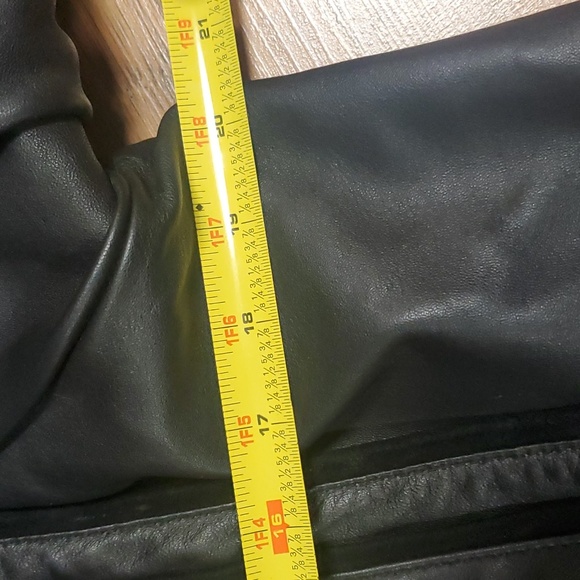 Vintage lamb leather 80s style jacket - Picture 10 of 12